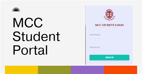 mcc student portal|myMCC for Students .